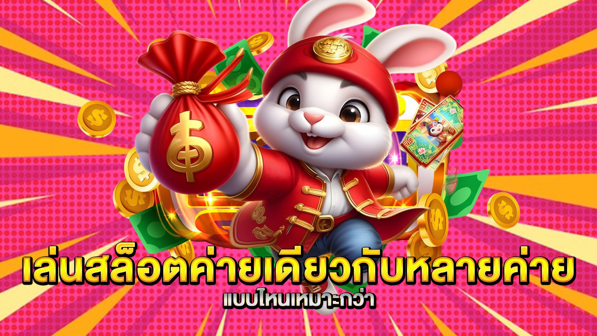 เล่นสล็อตค่ายเดียวกับหลายค่าย-แบบไหนเหมาะกว่า